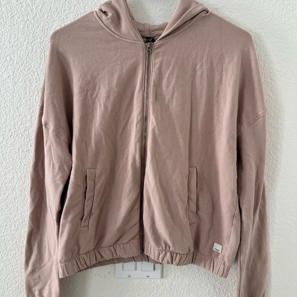 Vuori Blush Zip-Up Hoodie
